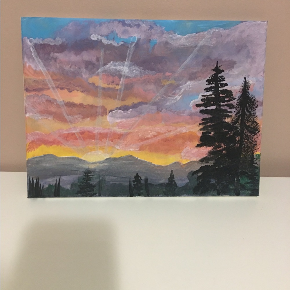 Handmade Painting on Canvas Wall Art